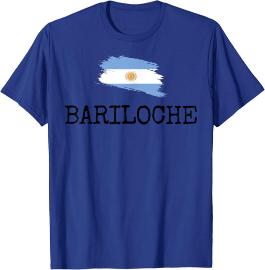 Bariloche Argentina Souvenir Vacations Travel Women Men T-Shirt - T-Shirt | Royal