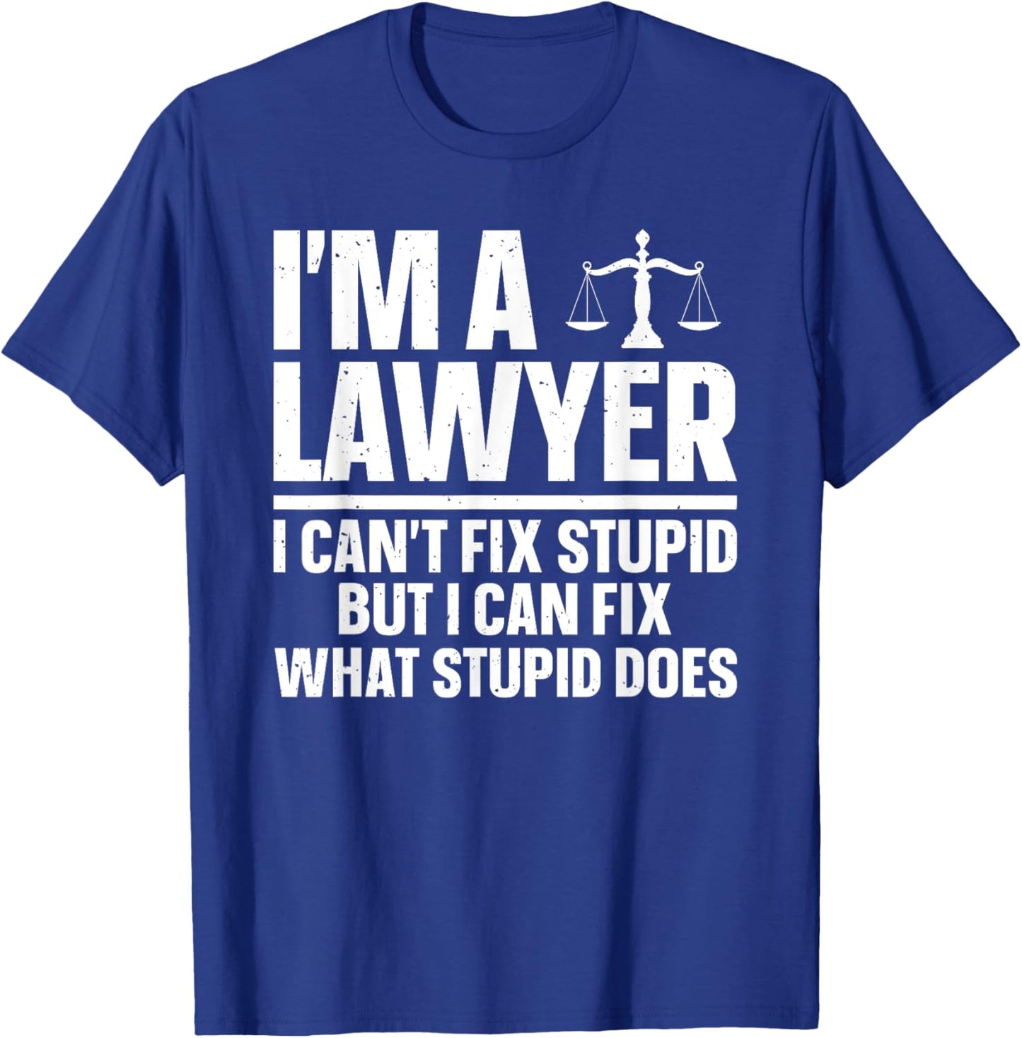 Funny Lawyer Design Women Law School Attorney Lawyer T-Shirt - T-Shirt | Royal