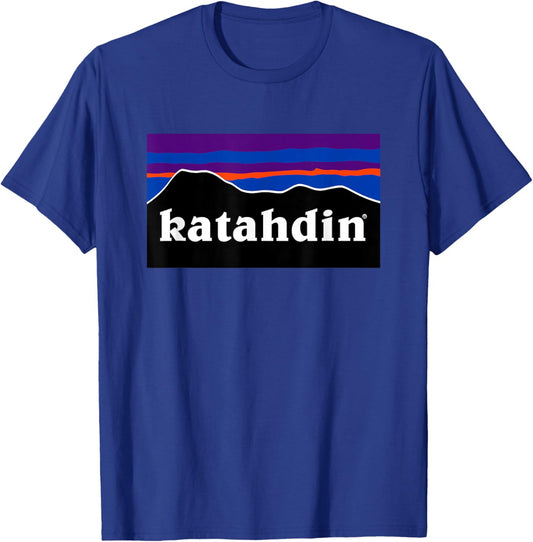 Mount Katahdin Maine T-Shirt - T-Shirt | Royal