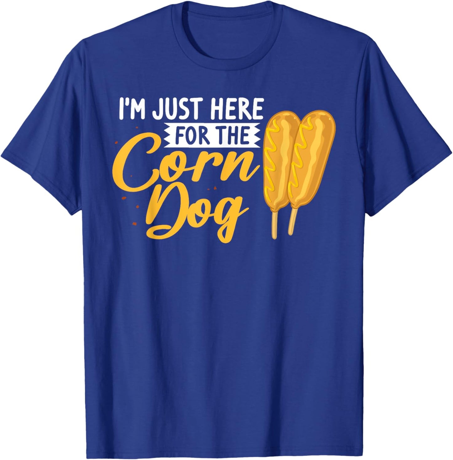 Corn Dog Funny Korean Food Recipe T-Shirt - T-Shirt | Royal