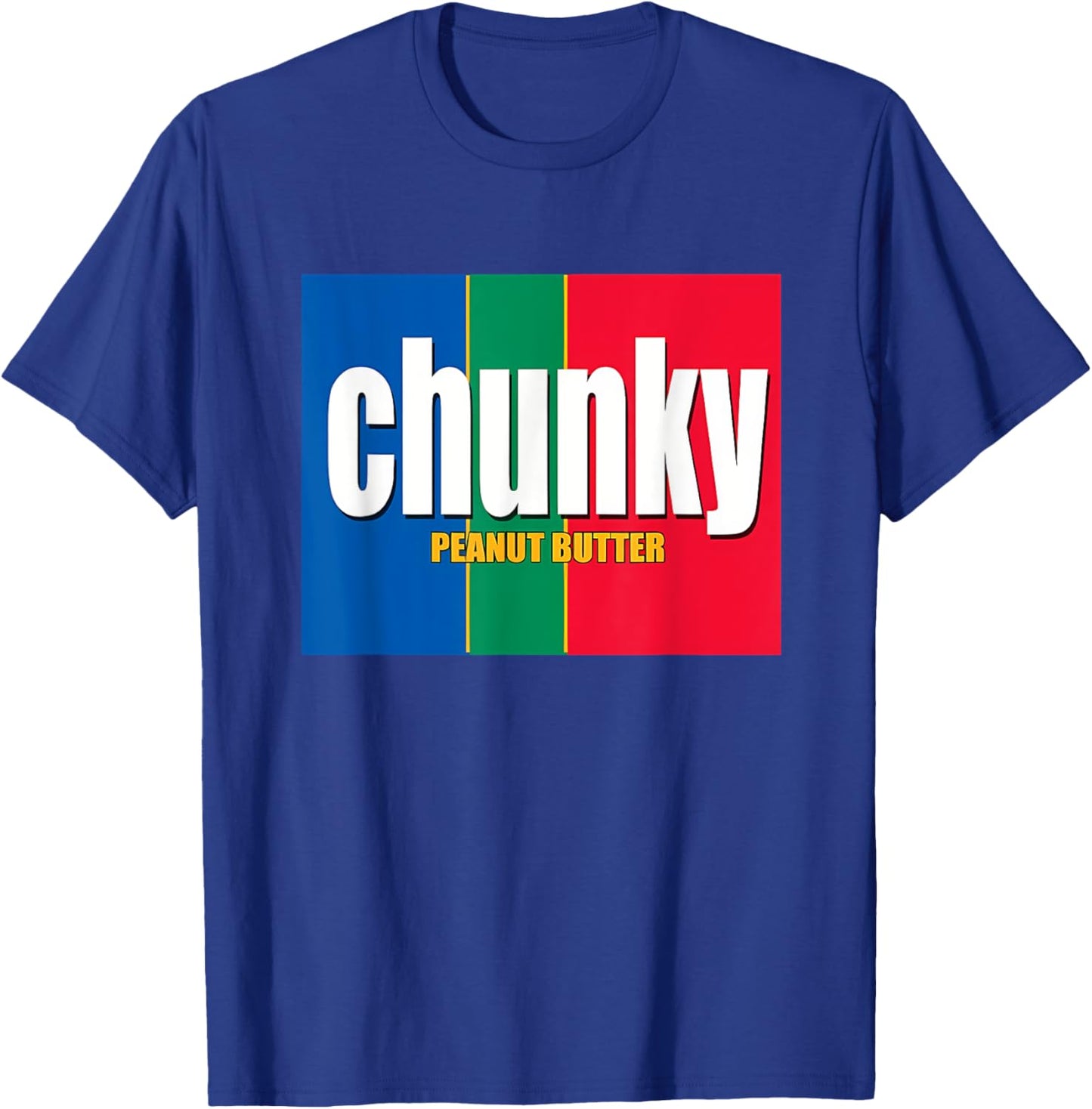 Chunky Peanut Butter Group Condiment Matching T-Shirt - T-Shirt | Royal