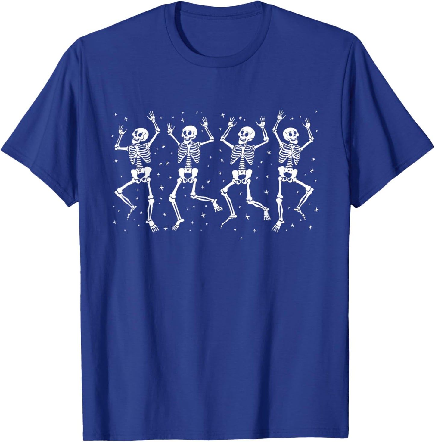 Dancing Skeletons Dance Challenge Boys Girl Kids Halloween T-Shirt - T-Shirt | Royal