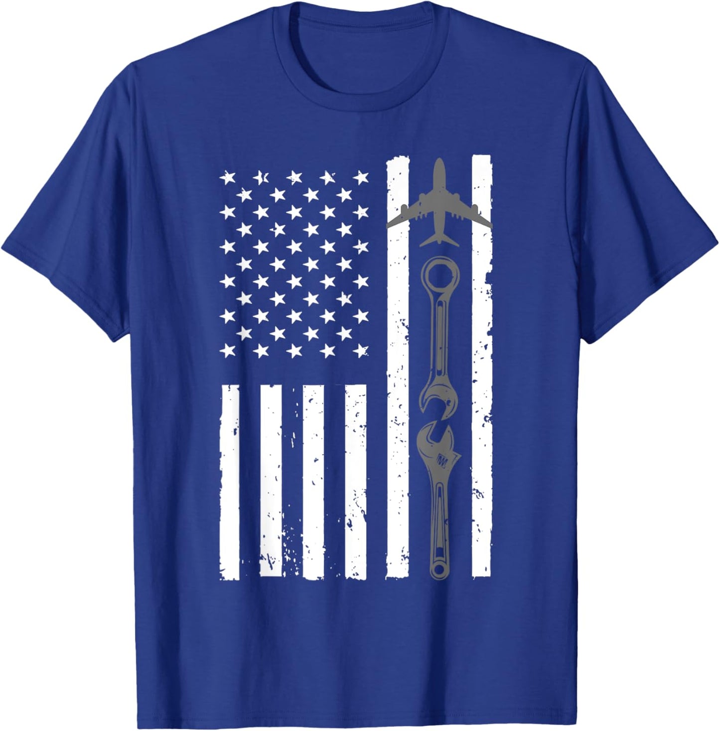 Cool Aircraft Mechanic Art Women Aircraft Technician T-Shirt - T-Shirt | Royal