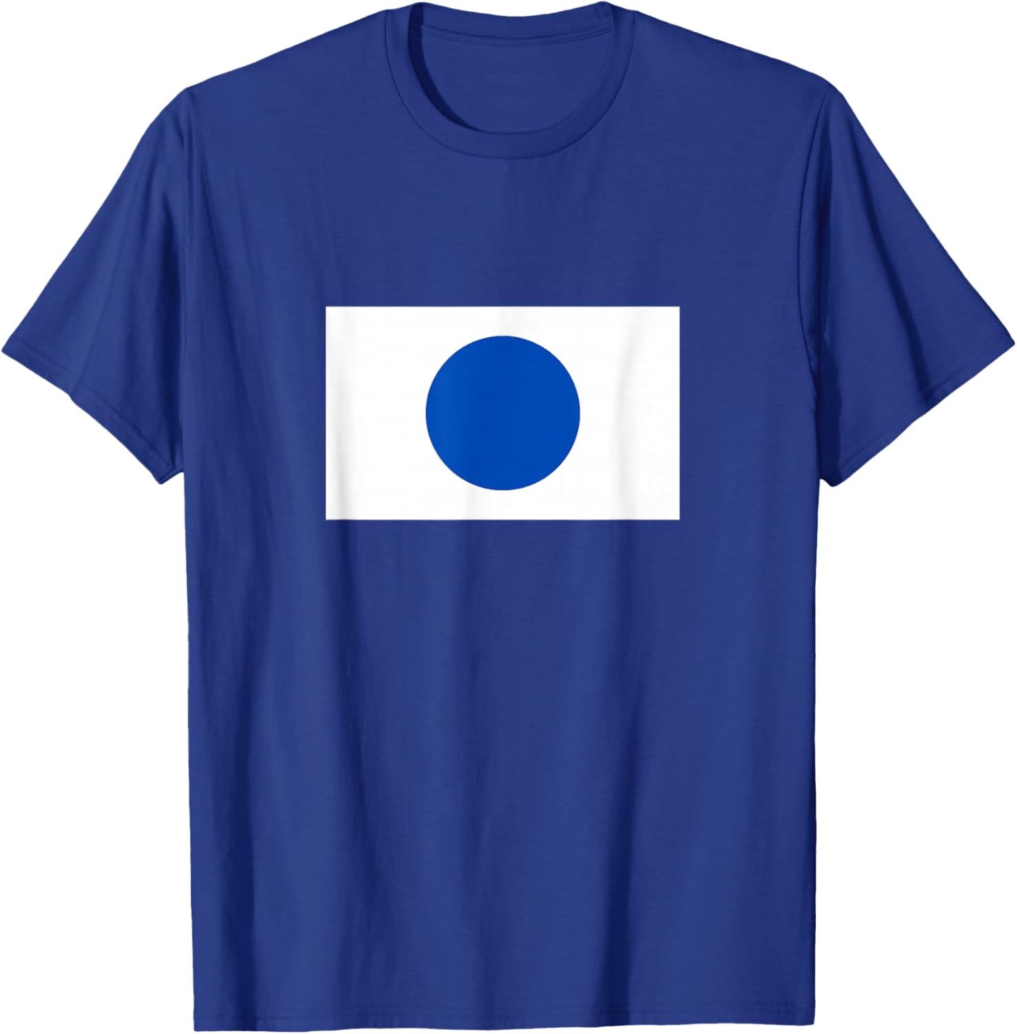 Blue Dot Democrat Sign - Democratic Blue Dot Campaign Sign T-Shirt - T-Shirt | Royal