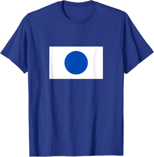 Blue Dot Democrat Sign - Democratic Blue Dot Campaign Sign T-Shirt - T-Shirt | Royal
