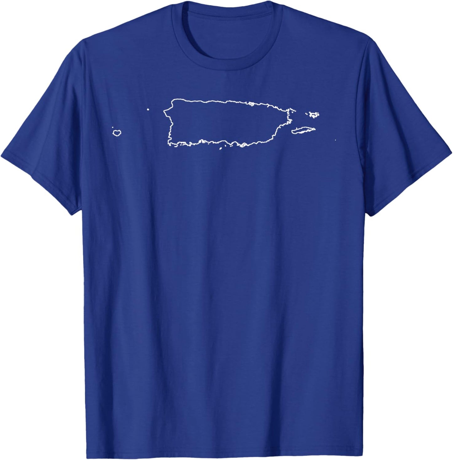 Puerto Rico Island Hispanic Boricua Rica Heritage Month T-Shirt - T-Shirt | Royal