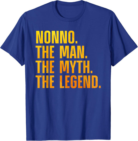 Nonno Design For Grandpa Grandfather From Grandkids Nonno T-Shirt - T-Shirt | Royal