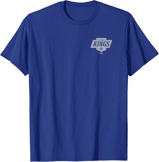 Los Angeles Kings Support Black Officially Licensed T-Shirt - T-Shirt | Royal