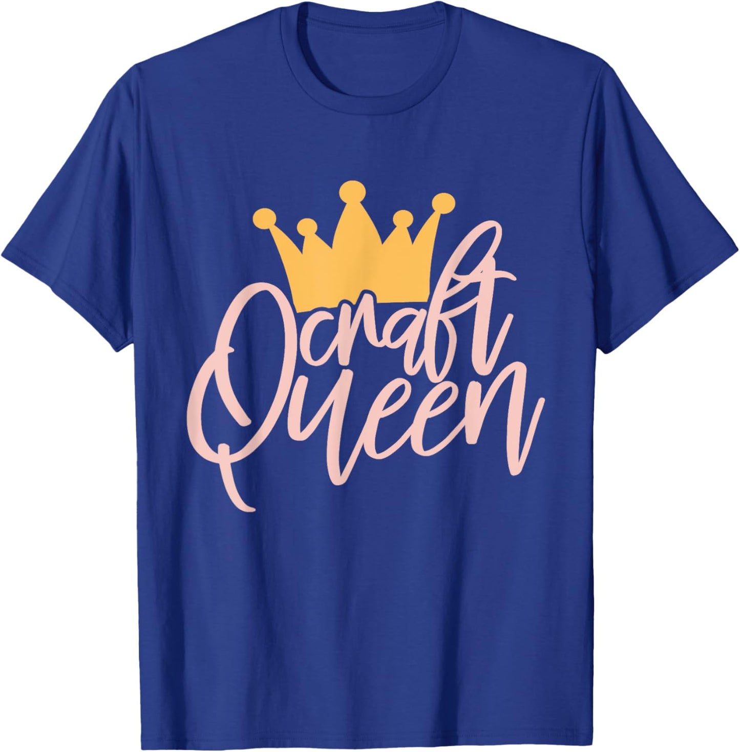 Craft Queen / Love Crafting / Crafter Art Crafty Scrapbook T-Shirt - T-Shirt | Royal