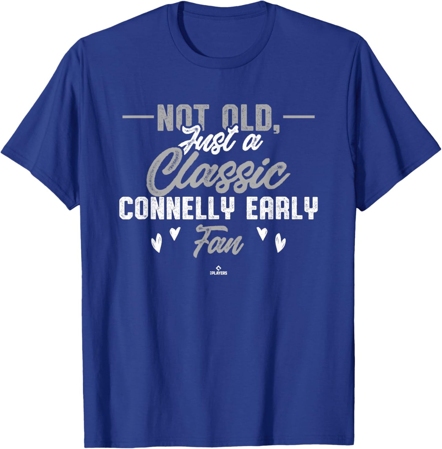 Classic Fan Connelly Early Prospect Baseball Fan Gear T-Shirt - T-Shirt | Royal