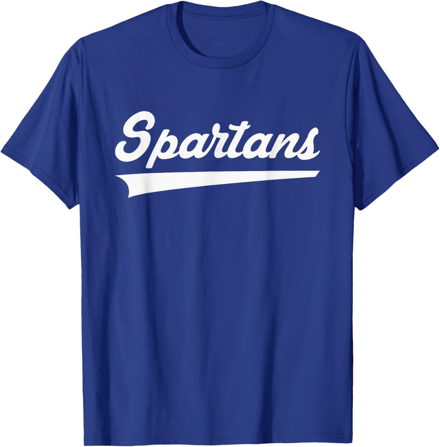 Richmond Spartans Vintage Swoosh T-Shirt - T-Shirt | Royal