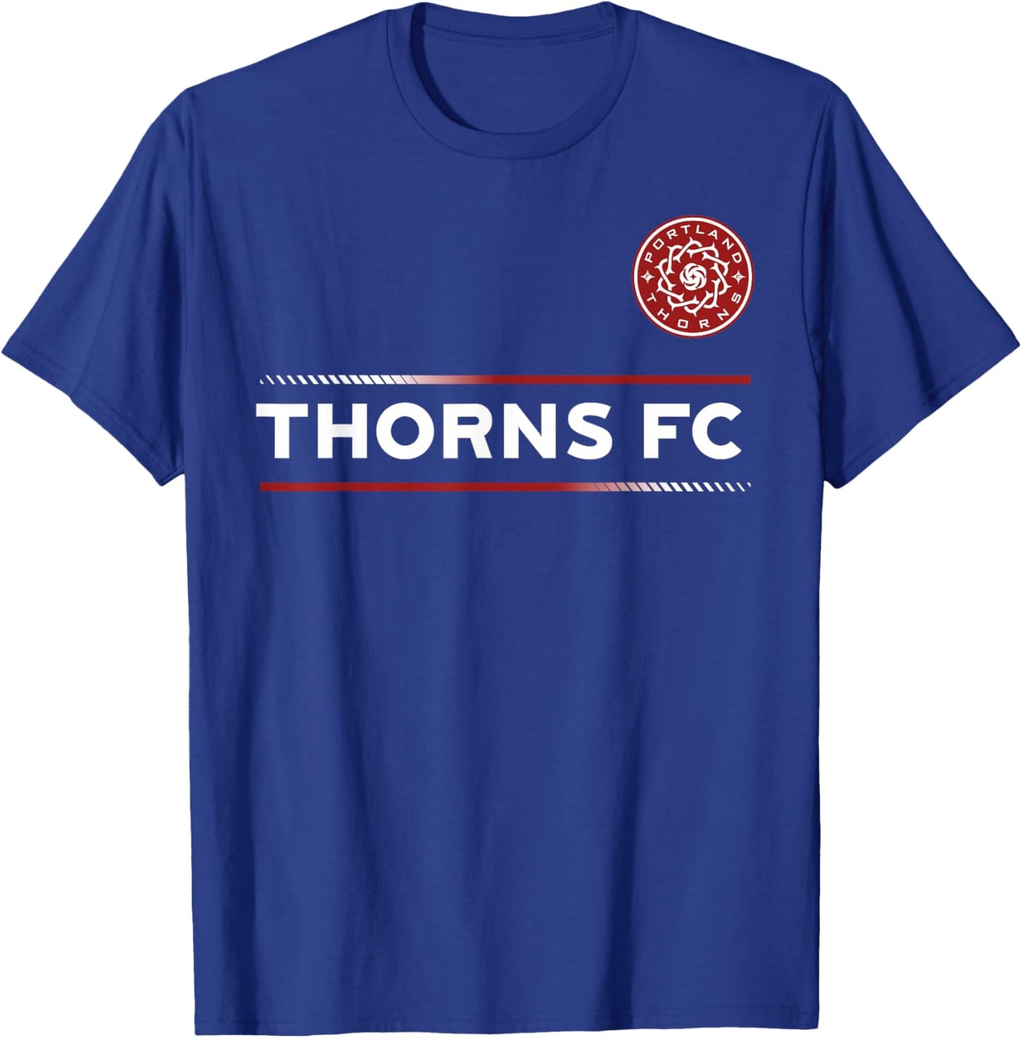 Officially Licensed Portland Thorns FC NWSL Soccer Apparel T-Shirt - T-Shirt | Royal