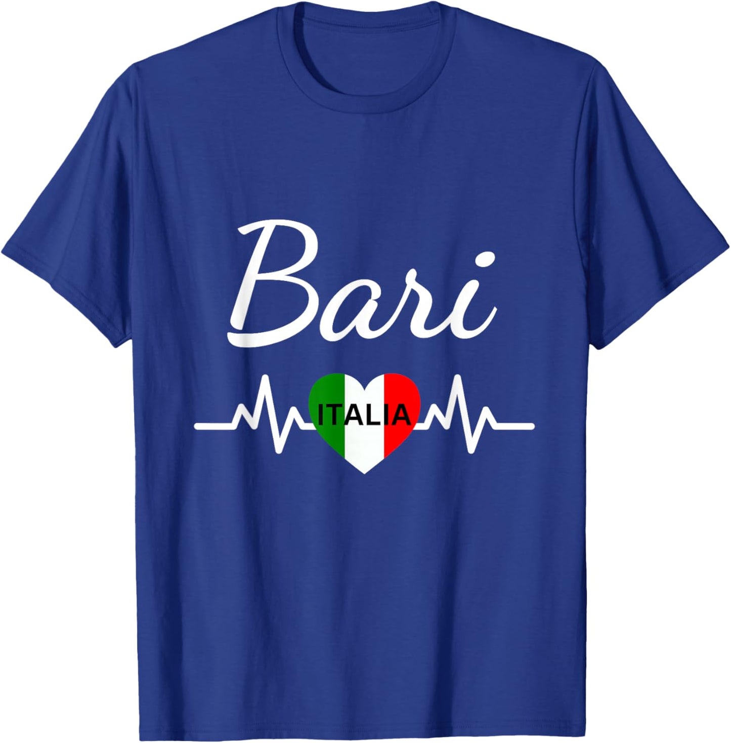 Bari Italy Flag Italia Souvenir Matching Italian T-Shirt - T-Shirt | Royal