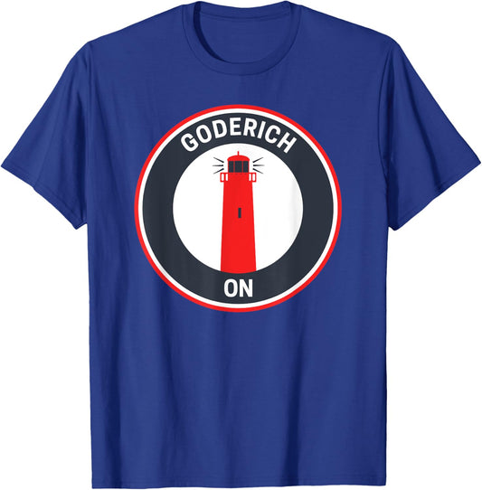 Vintage Goderich Ontario T-Shirt - T-Shirt | Royal