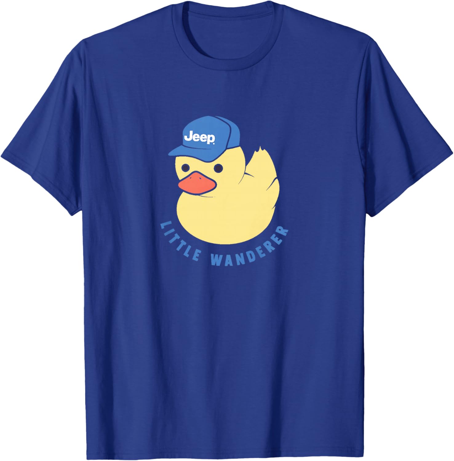 Kids Jeep Duck Little Wanderer - Officially Licensed T-Shirt - T-Shirt | Royal