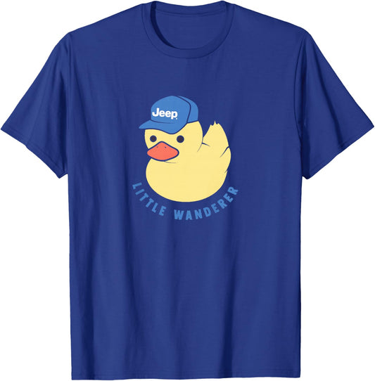 Kids Jeep Duck Little Wanderer - Officially Licensed T-Shirt - T-Shirt | Royal