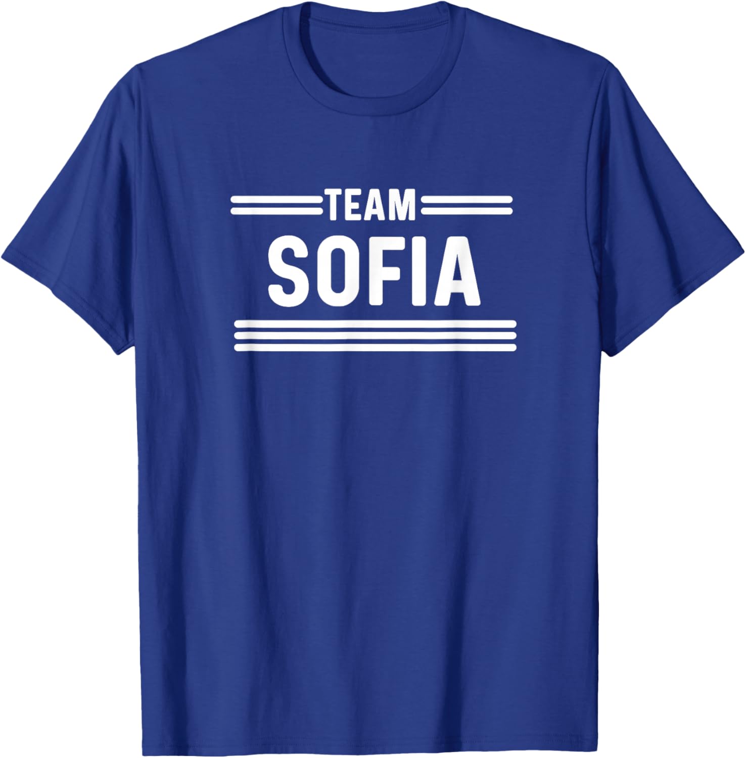 Team Sofia - Family Name T-Shirt - T-Shirt | Royal