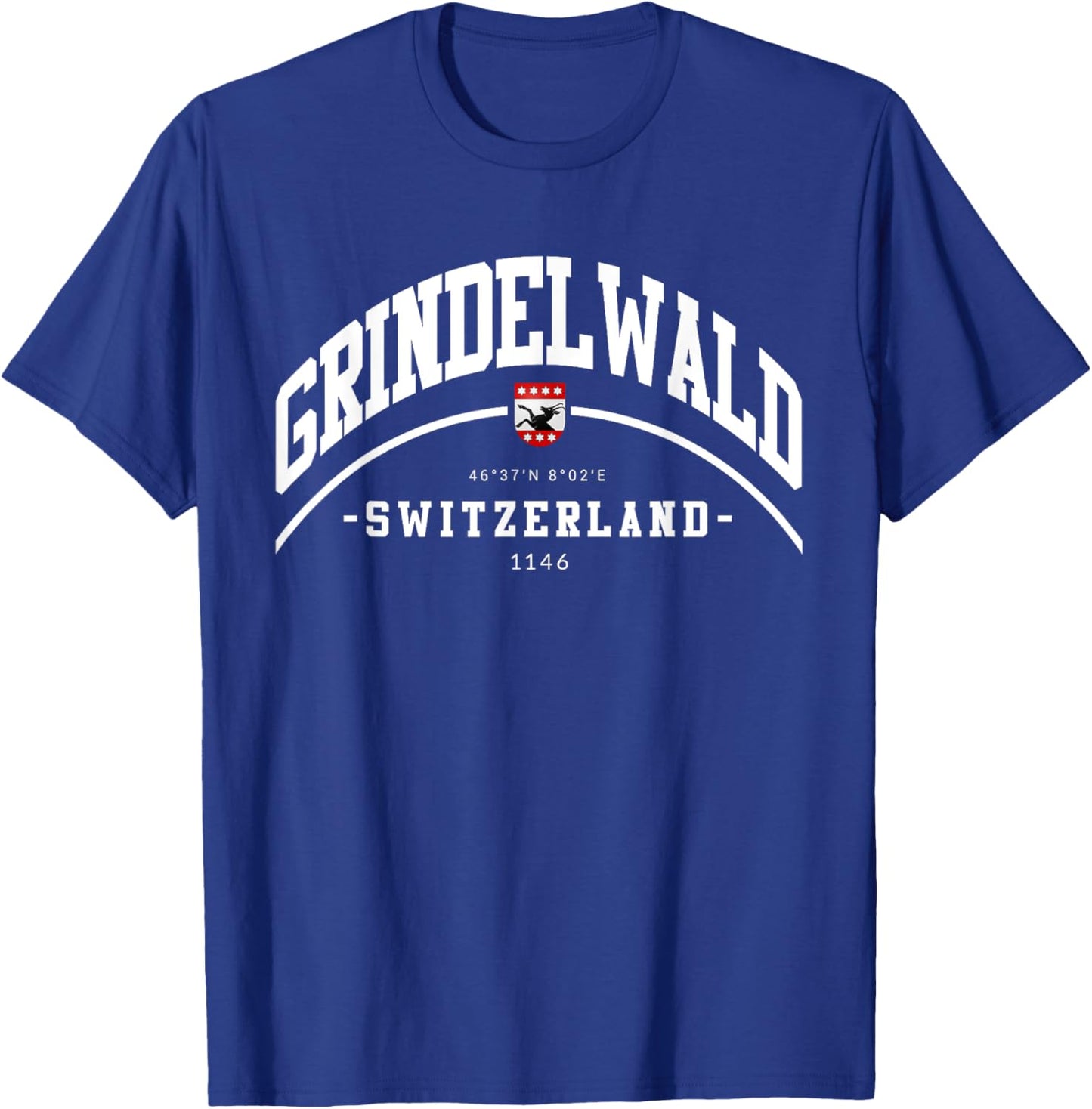 Grindelwald vacation to Grindelwald Switzerland home T-Shirt - T-Shirt | Royal