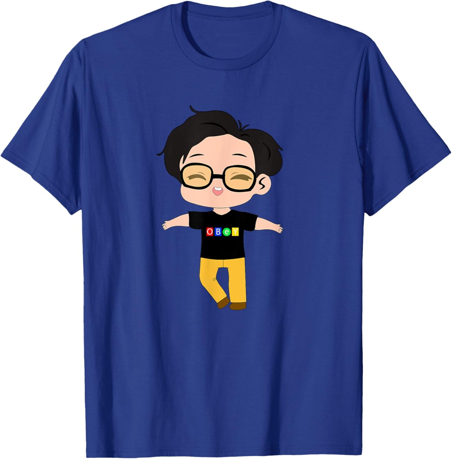 Hobi Obey T-Shirt - T-Shirt | Royal