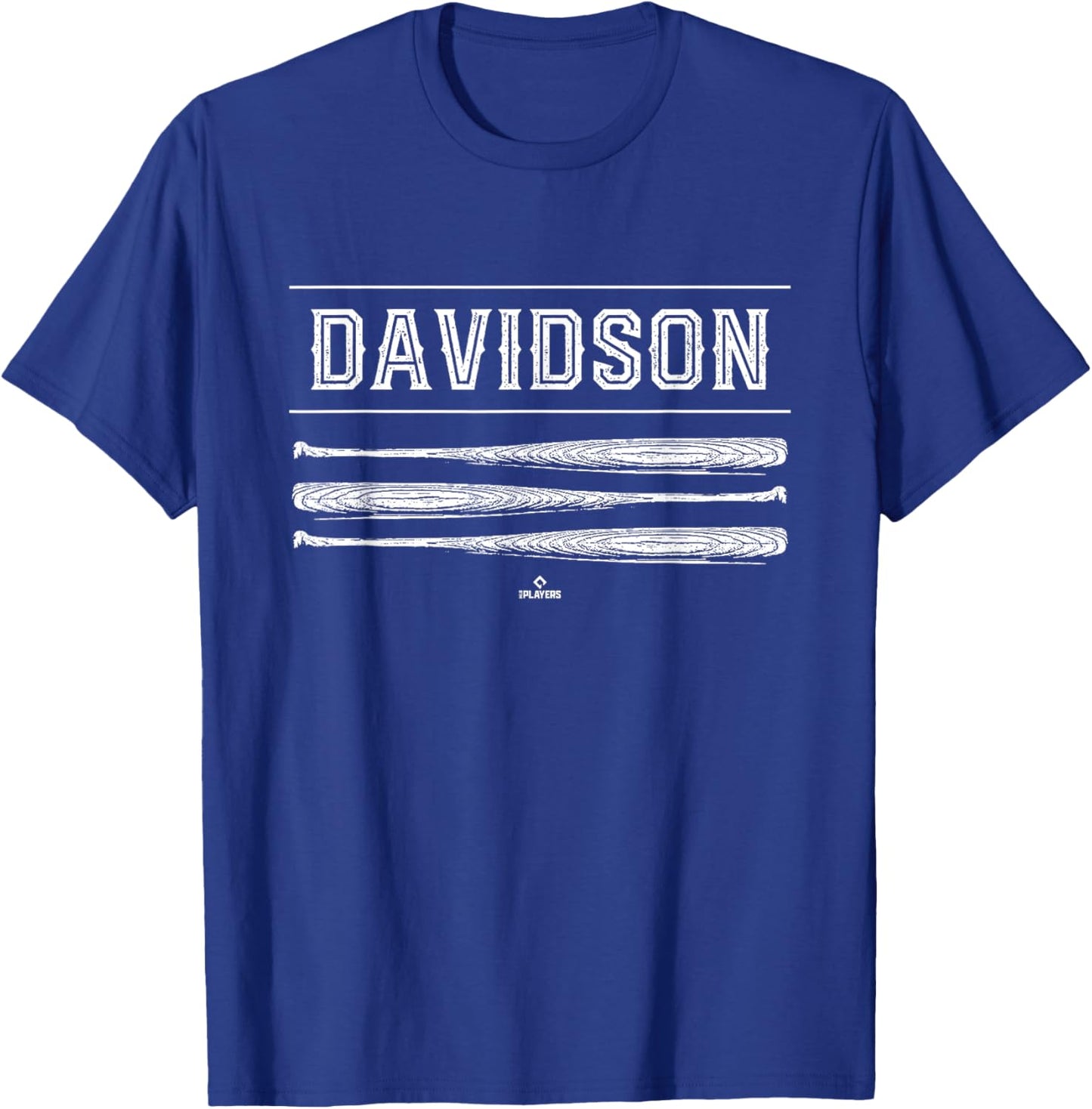 Vintage Baseball Bat Gameday Bo Davidson Prospect Baseball T-Shirt - T-Shirt | Royal