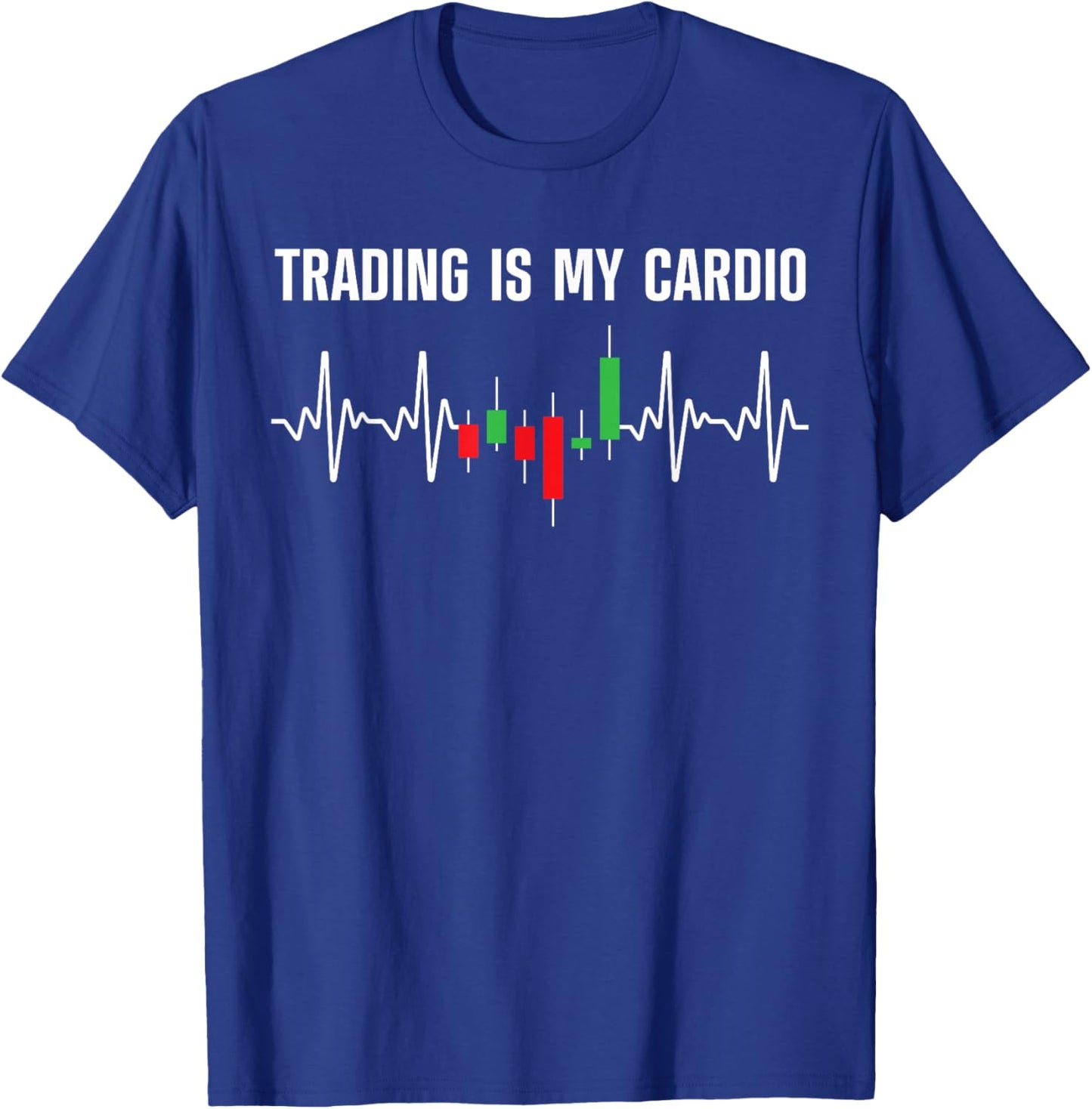 Cool Stock Trading Art Women Day Trader Stock Market T-Shirt - T-Shirt | Royal