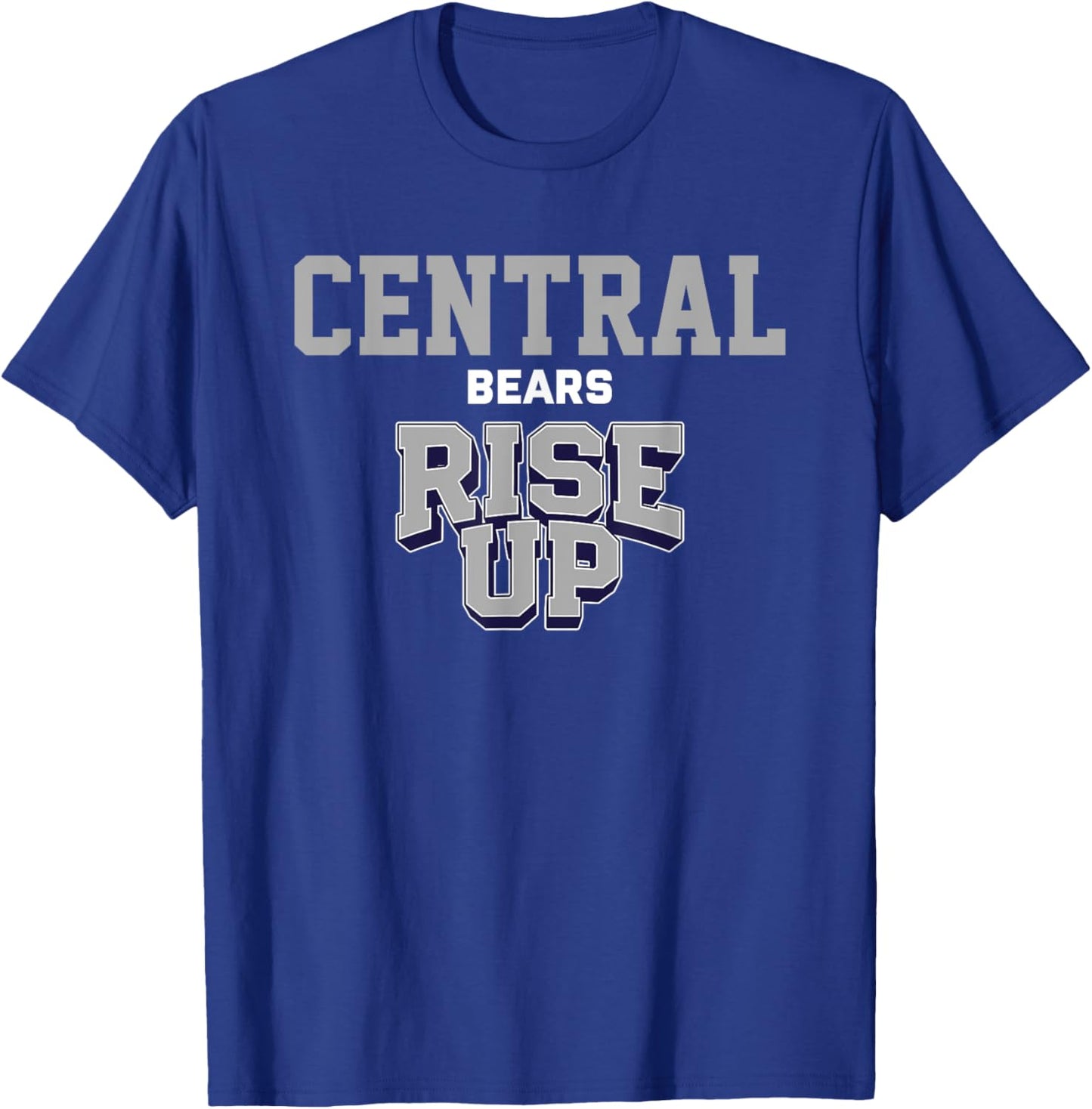 Central Bears Rise Up HS T-Shirt - T-Shirt | Royal