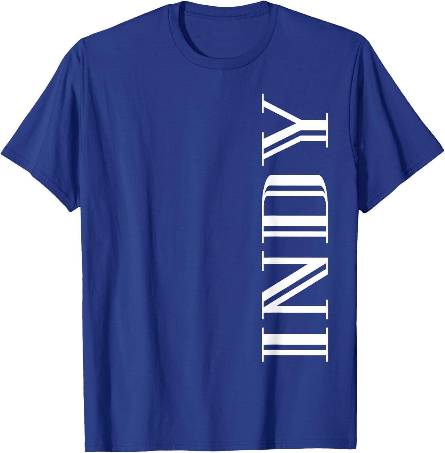 Indianapolis Elegant IN City Home Pride Indy T-Shirt - T-Shirt | Royal