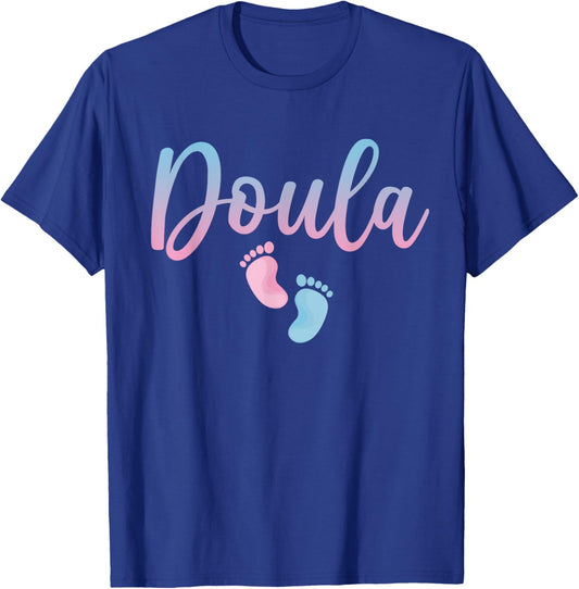 Cute Doula Art Girls Birth Worker Nursing Doula T-Shirt - T-Shirt | Royal
