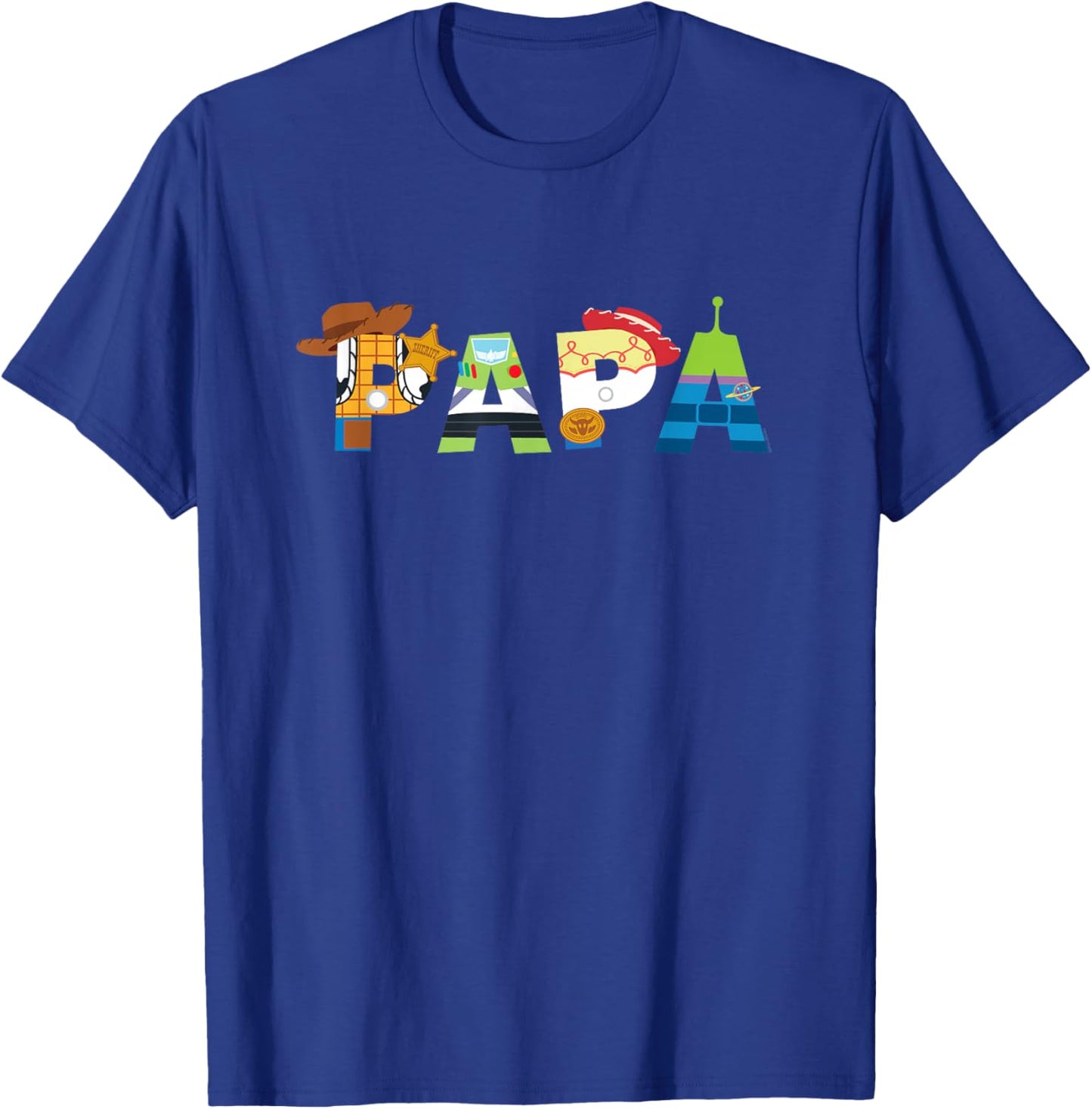 Disney and Pixar’s Toy Story Papa Father’s Day Dad Birthday T-Shirt - T-Shirt | Royal