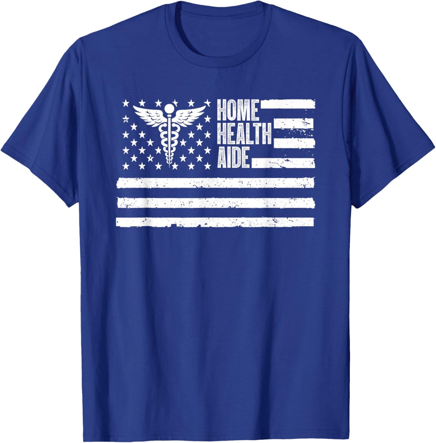 Home Health Aide Art Women HHA Care Home Health Aide T-Shirt - T-Shirt | Royal
