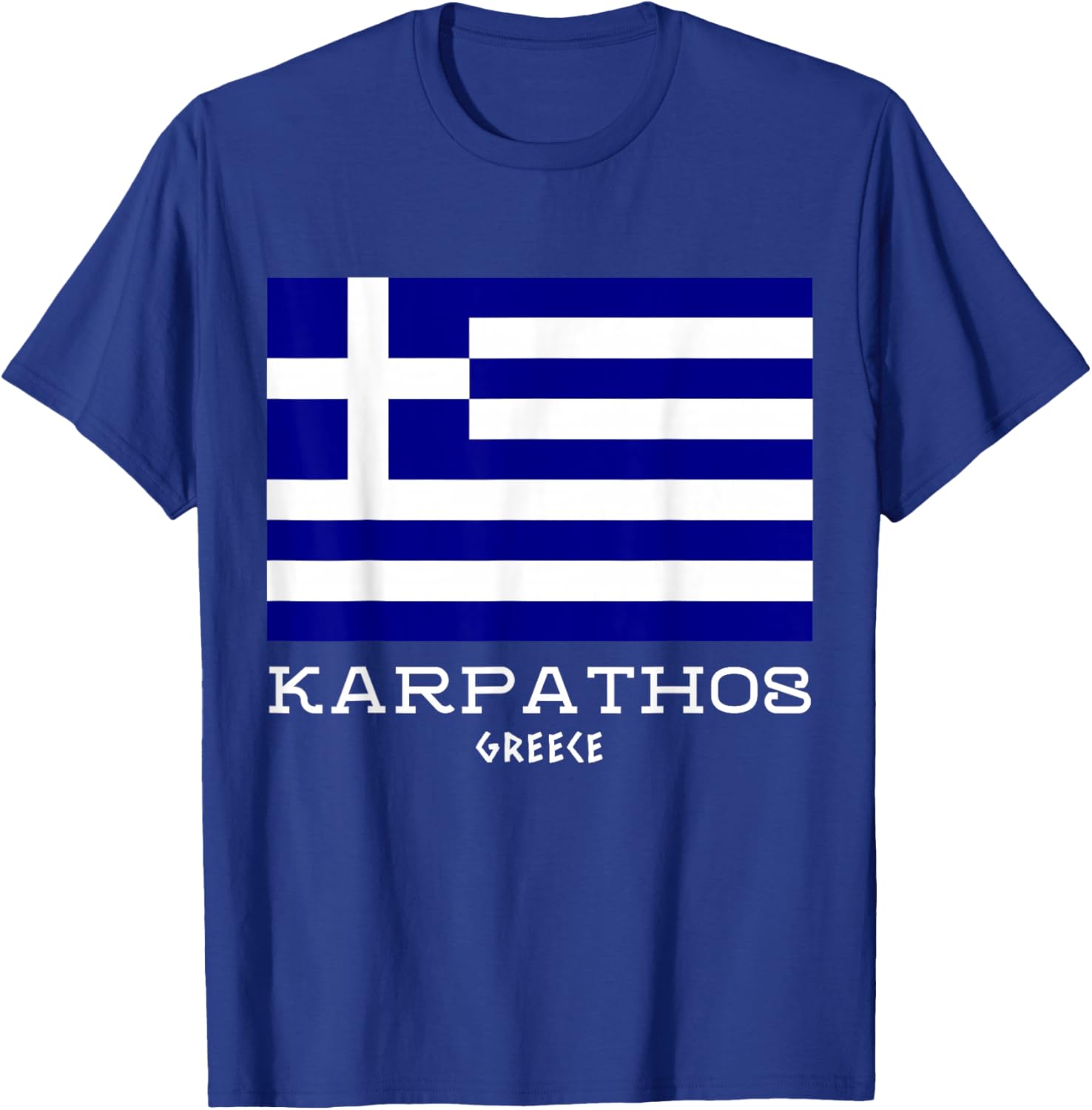 Karpathos Greece Greek Island Hellas Vacation Souvenir T-Shirt - T-Shirt | Royal