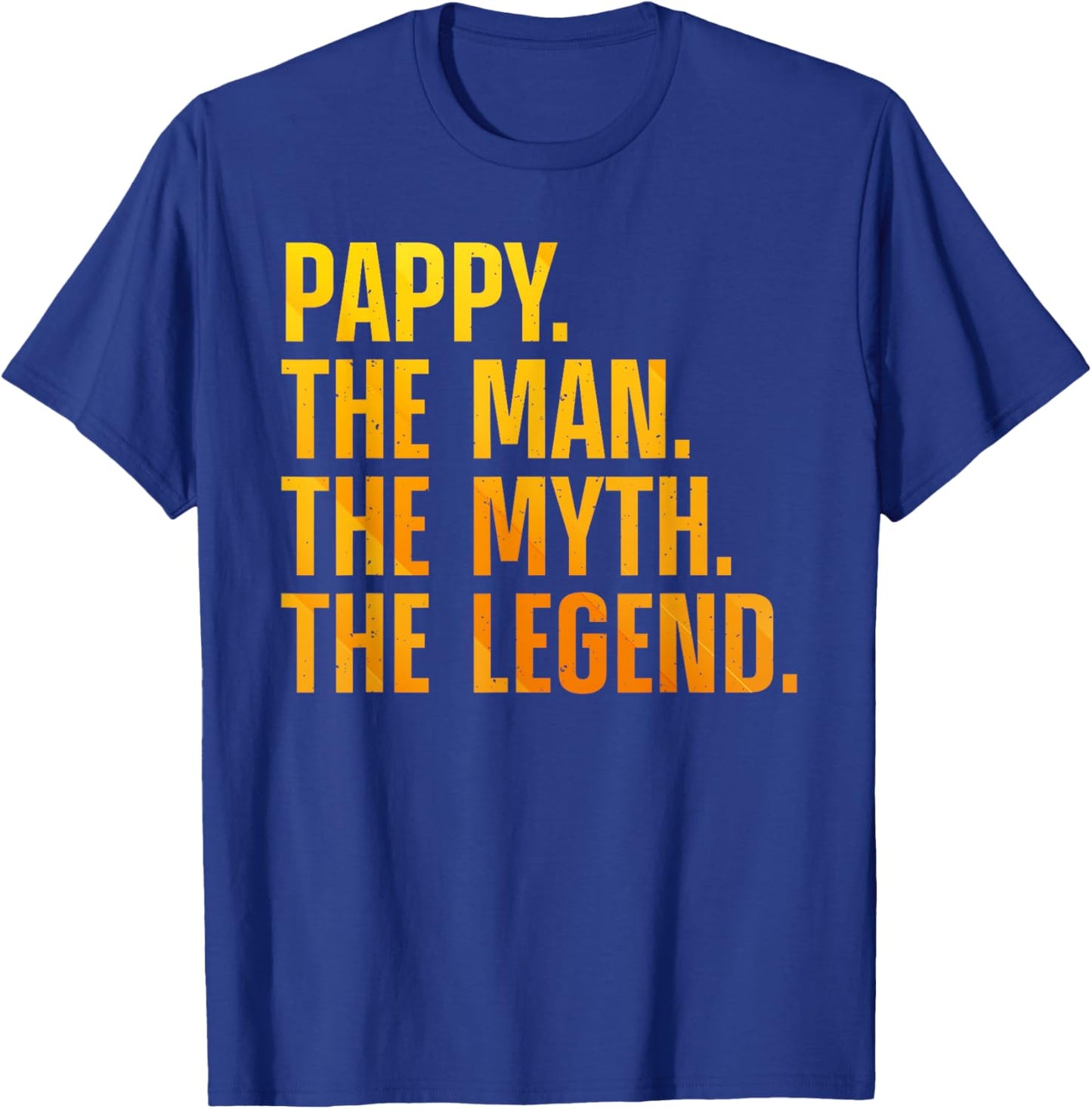 Pappy Design For Grandpa Grandfather From Grandkids Pappy T-Shirt - T-Shirt | Royal
