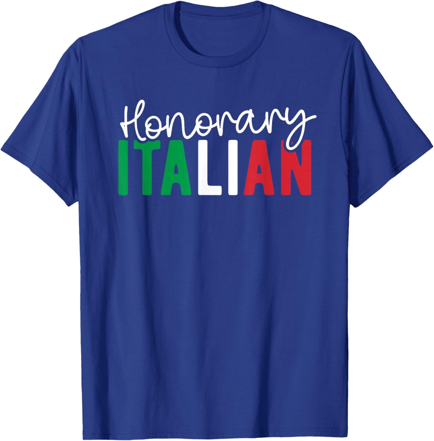 Honorary Italian Funny Italy Wedding Italian By Marriage T-Shirt - T-Shirt | Royal