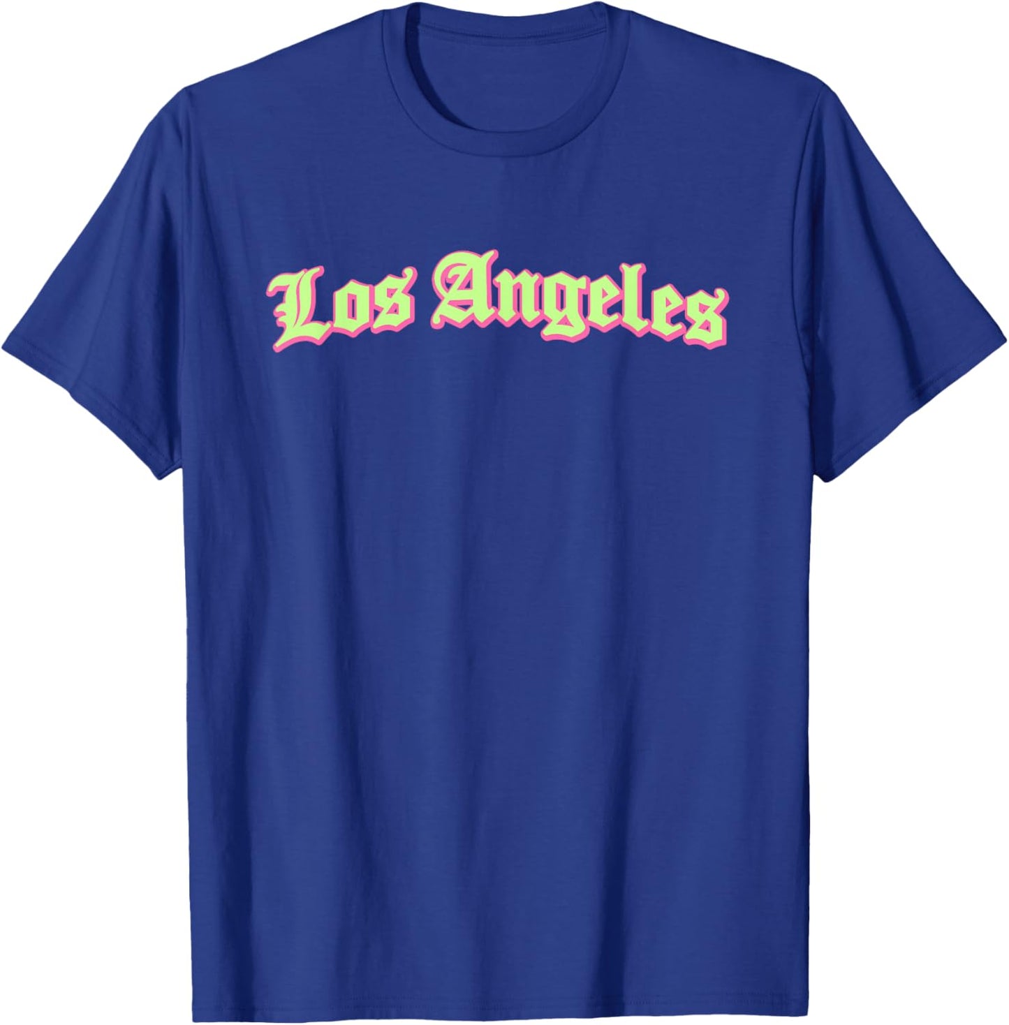 90s Retro Los Angeles Souvenir Men Women Kids Vintage LA T-Shirt - T-Shirt | Royal