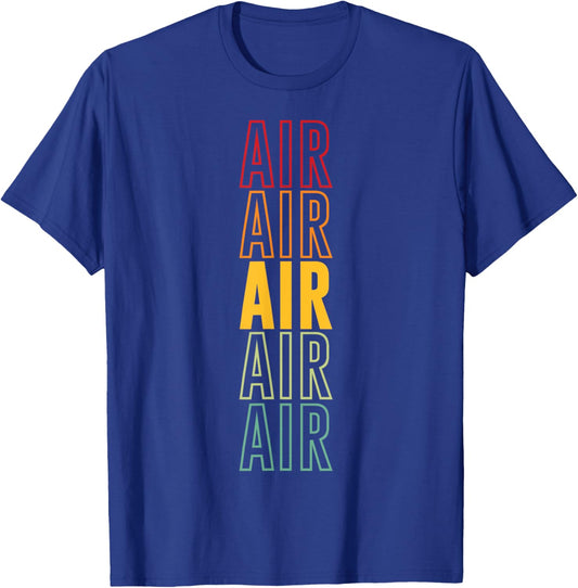 Air Rainbow T-Shirt - T-Shirt | Royal