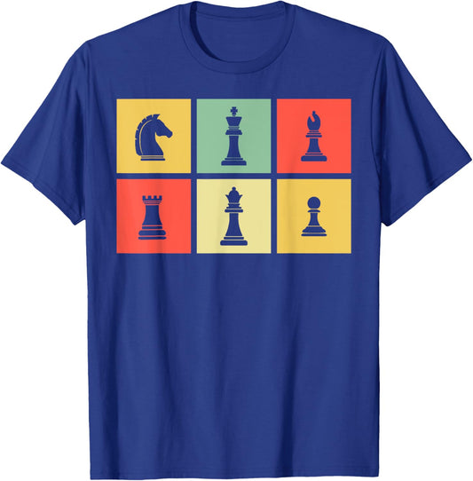 Unique Chess Themed Women Chess Player Chess Lover T-Shirt - T-Shirt | Royal