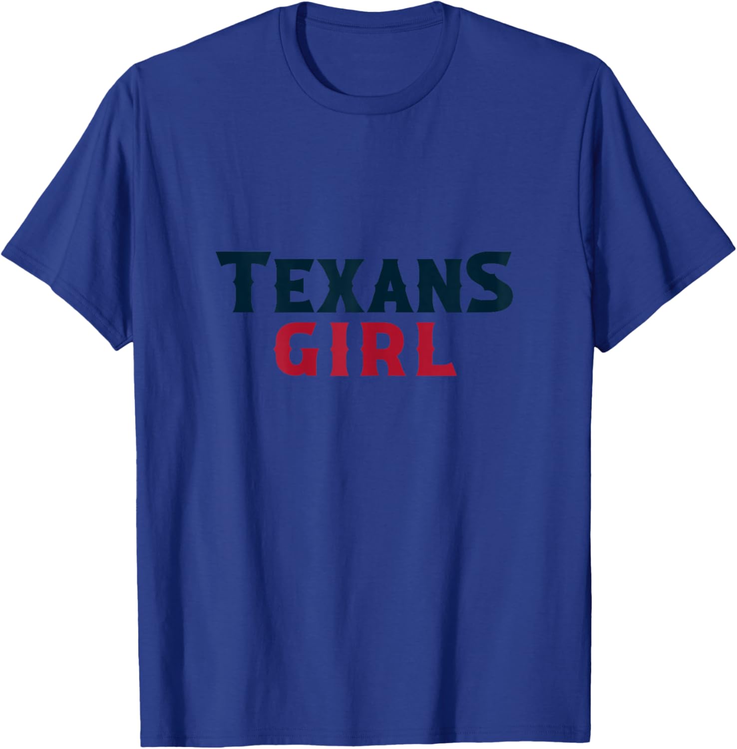 Texans Girl T-Shirt - T-Shirt | Royal