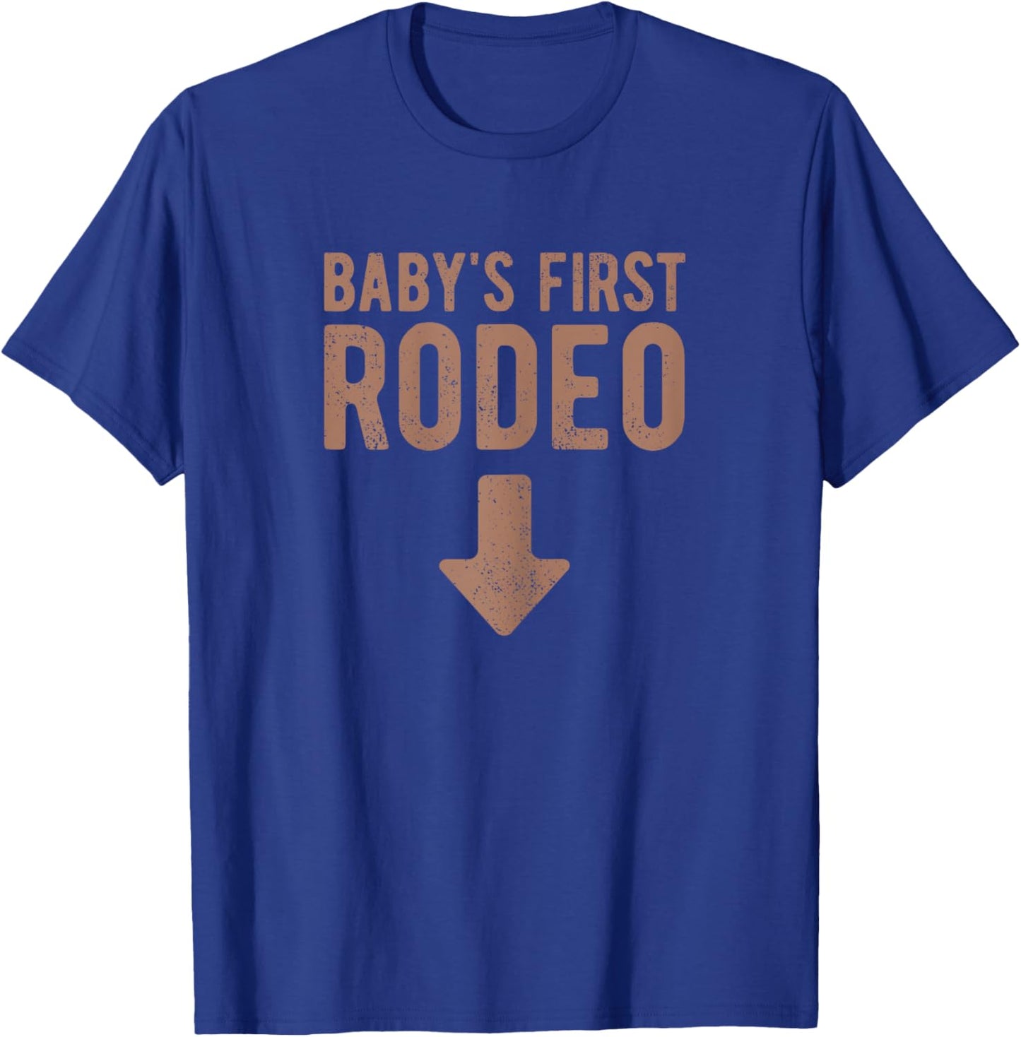 Pregnancy Rodeo Outfit Funny Mom To Be Pregnancy Rodeo T-Shirt - T-Shirt | Royal