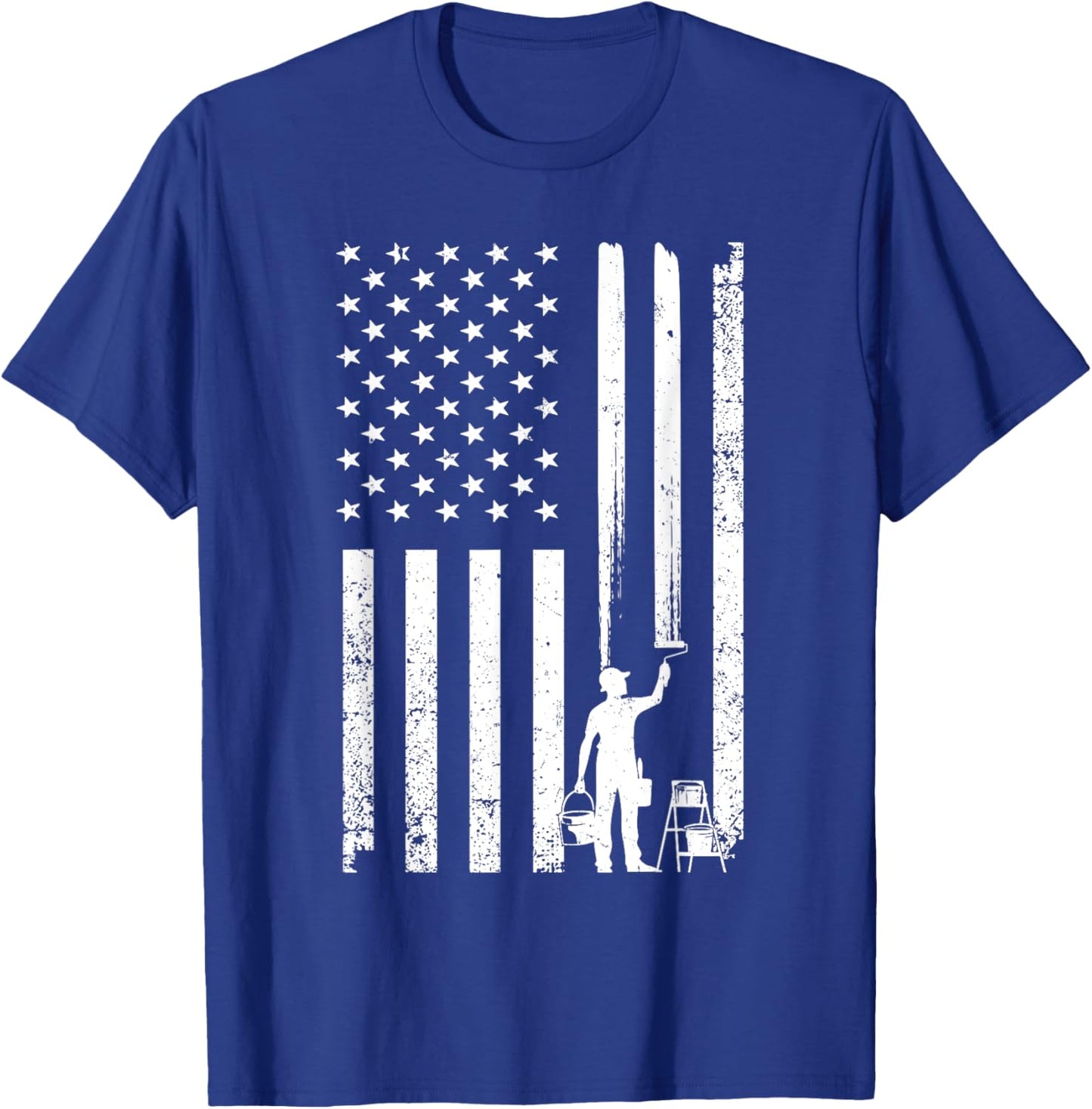 Cool Painter Art Women Painting Job House Painter T-Shirt - T-Shirt | Royal