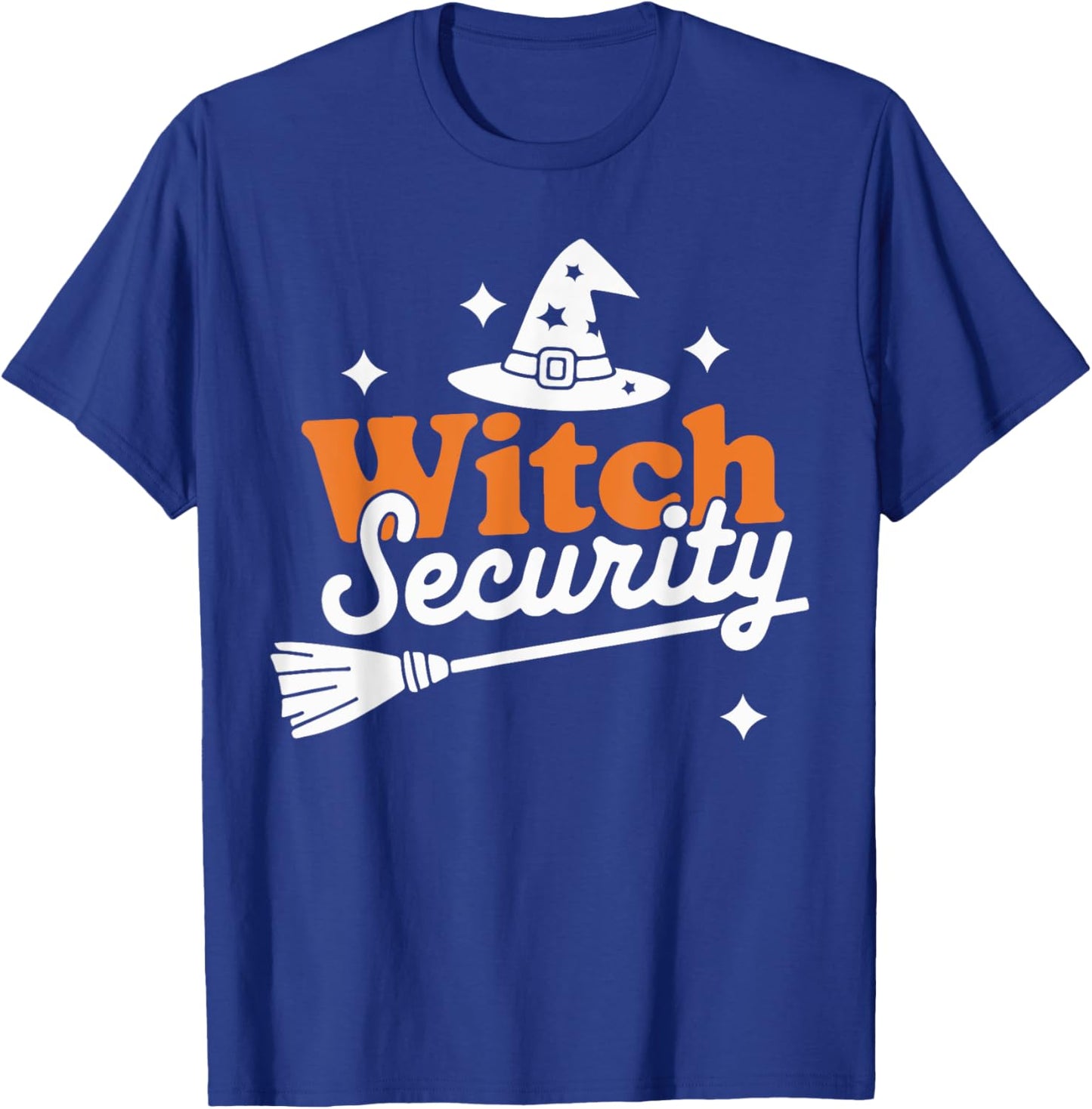 Witch Security Husband of Witches Husband Halloween Costume T-Shirt - T-Shirt | Royal