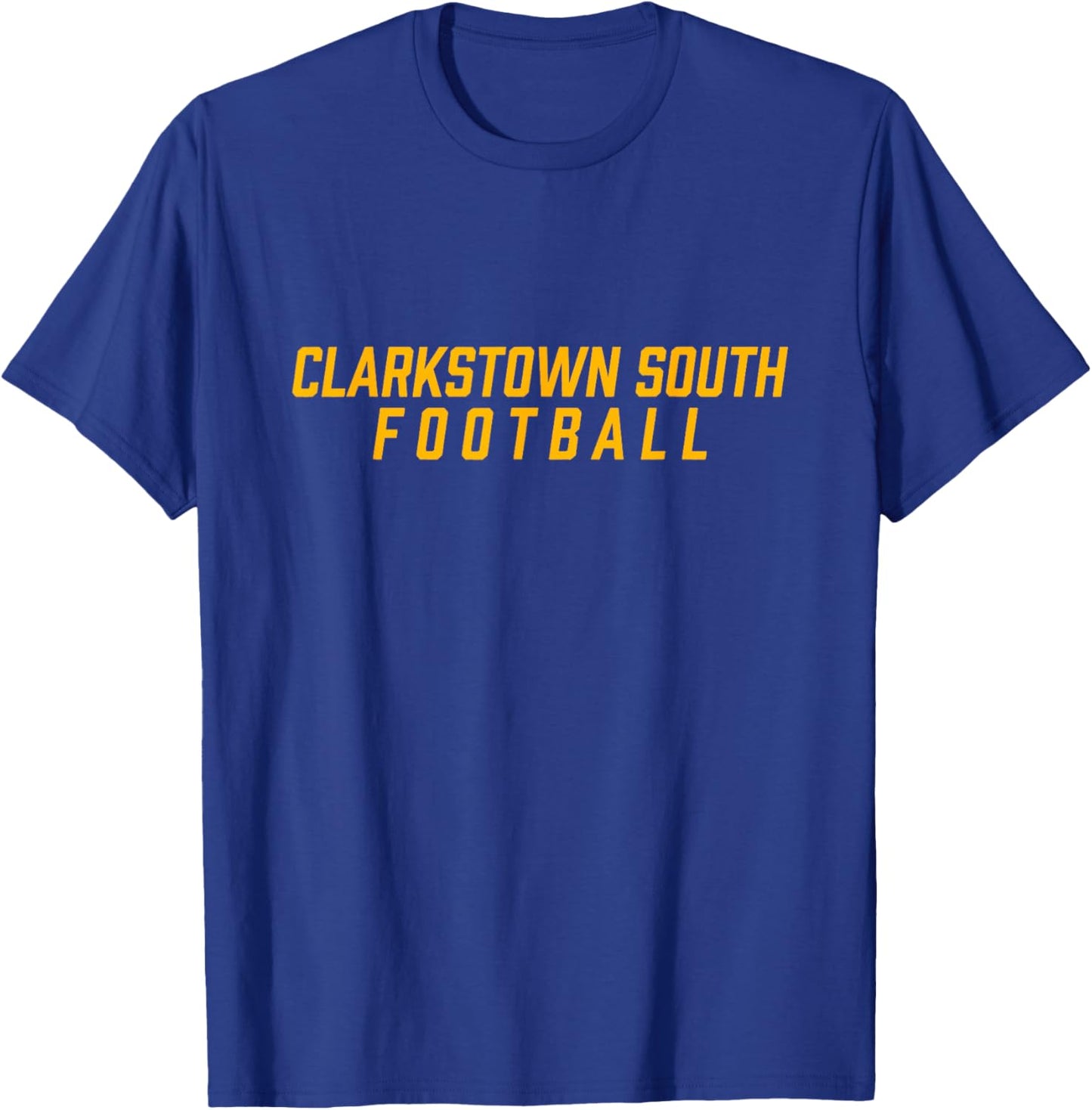 Clarkstown South High School Football Team T-Shirt - T-Shirt | Royal