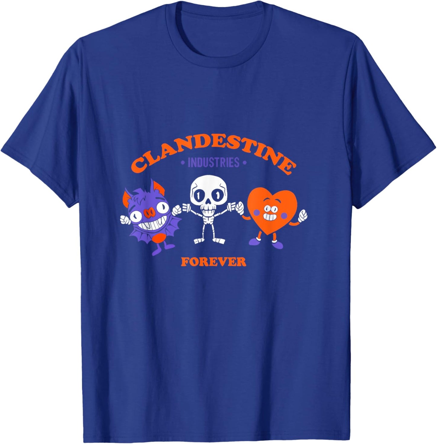 Funny Halloween Design T-Shirt - T-Shirt | Royal
