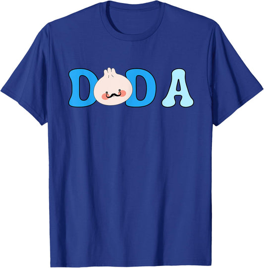 Dada Of The Dumpling First Birthday Baby Matching Top T-Shirt - T-Shirt | Royal