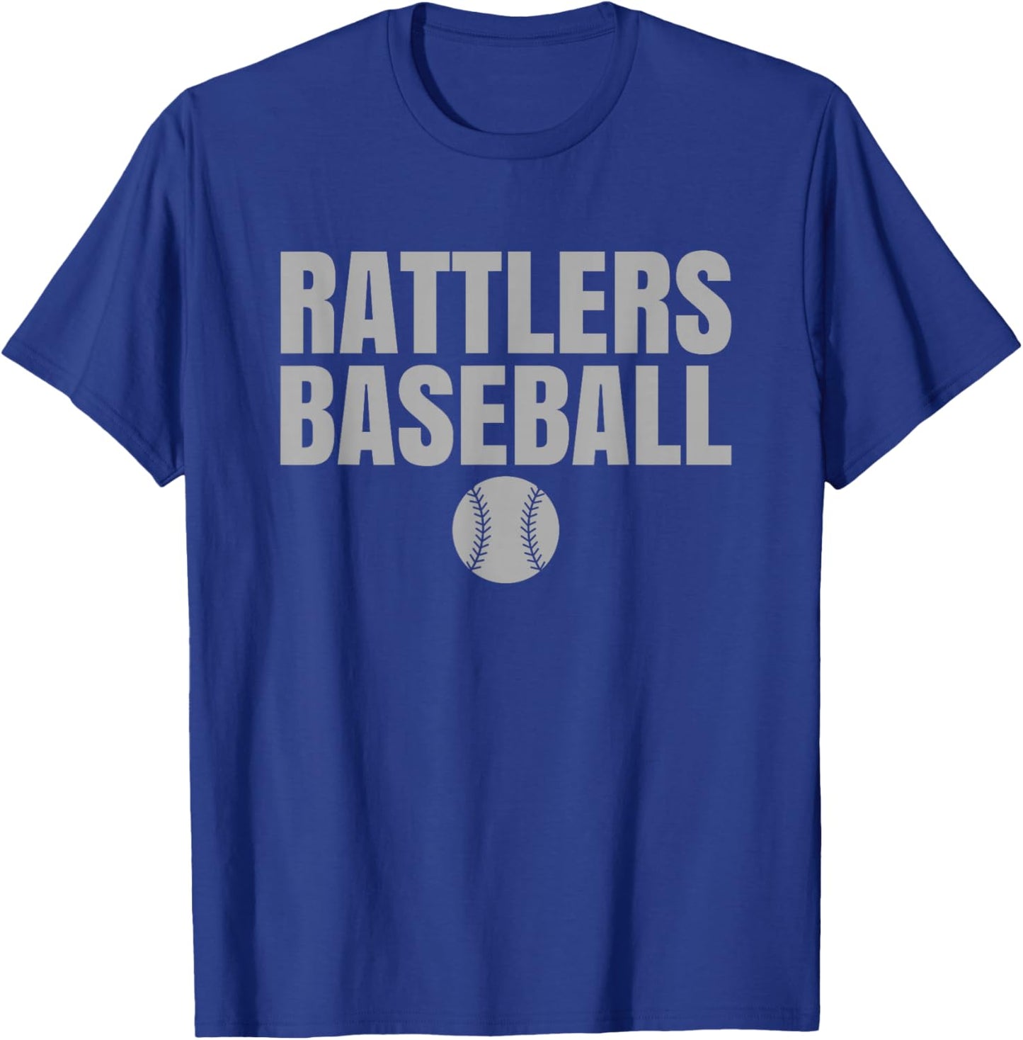 Mount Pleasant Rattlers Baseball T-Shirt - T-Shirt | Royal