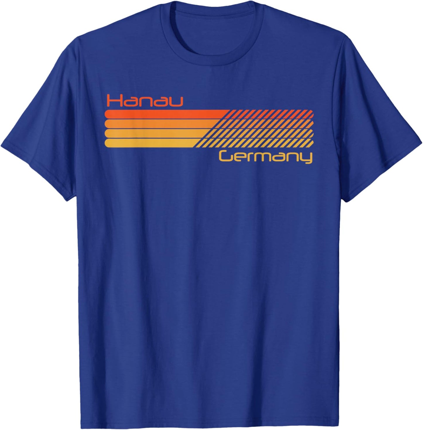 Retro Hanau Germany T-Shirt - T-Shirt | Royal