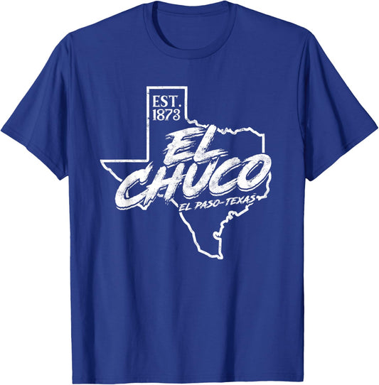 El Chuco Texas Pride El Paso El Chuco T-Shirt - T-Shirt | Royal