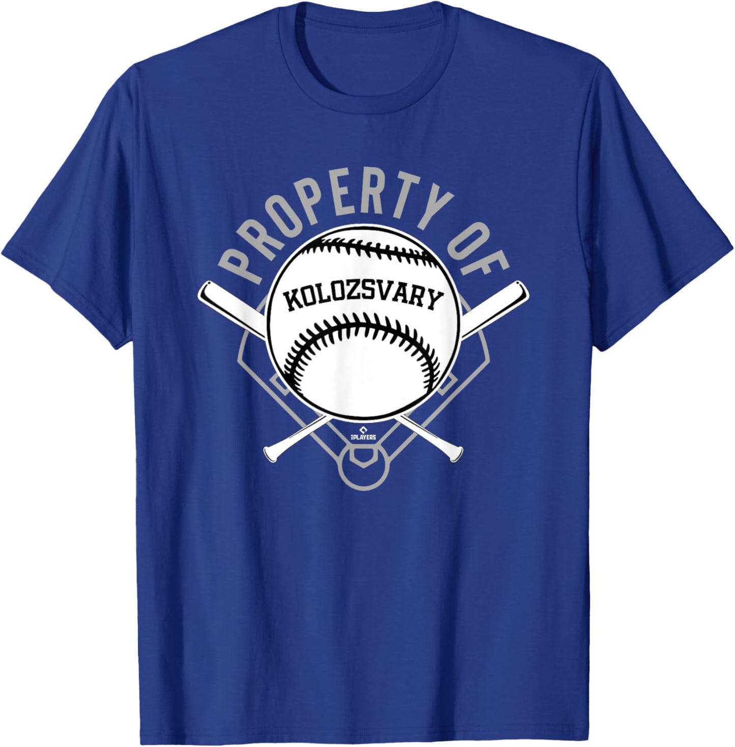 Property of Mark Kolozsvary Prospect Baseball Fan Gear T-Shirt - T-Shirt | Royal