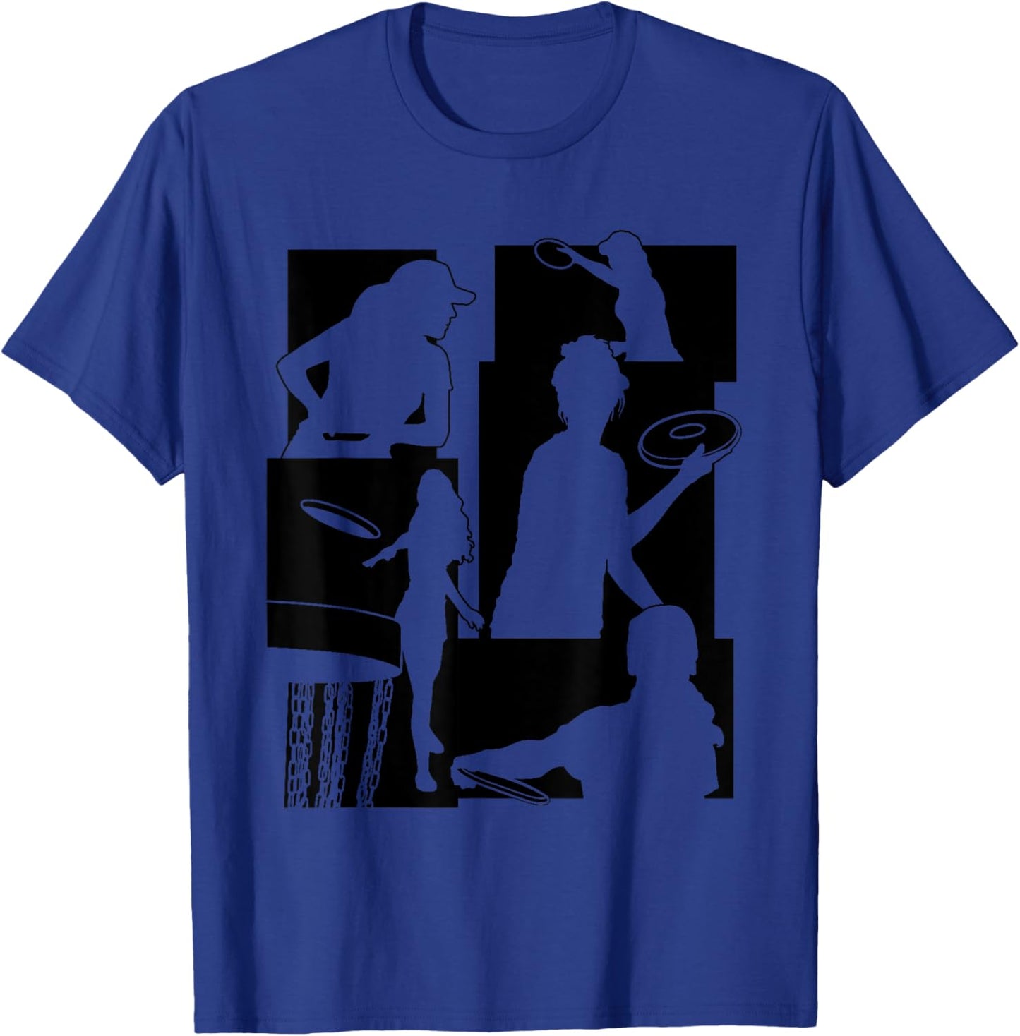 Funny Disc Golf Player Cool Flying Disk Sports Enthusiast T-Shirt - T-Shirt | Royal