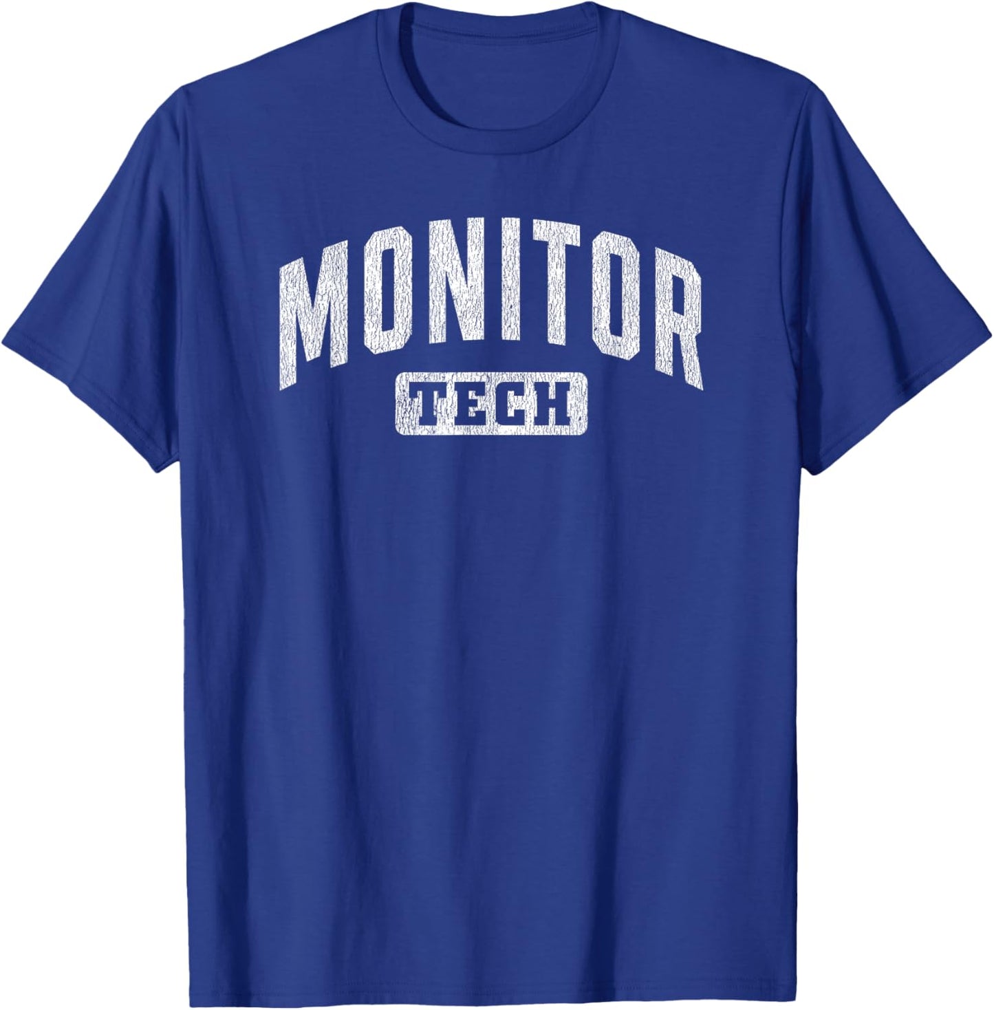Monitor Tech EKG Cardiac Monitor Technician T-Shirt - T-Shirt | Royal