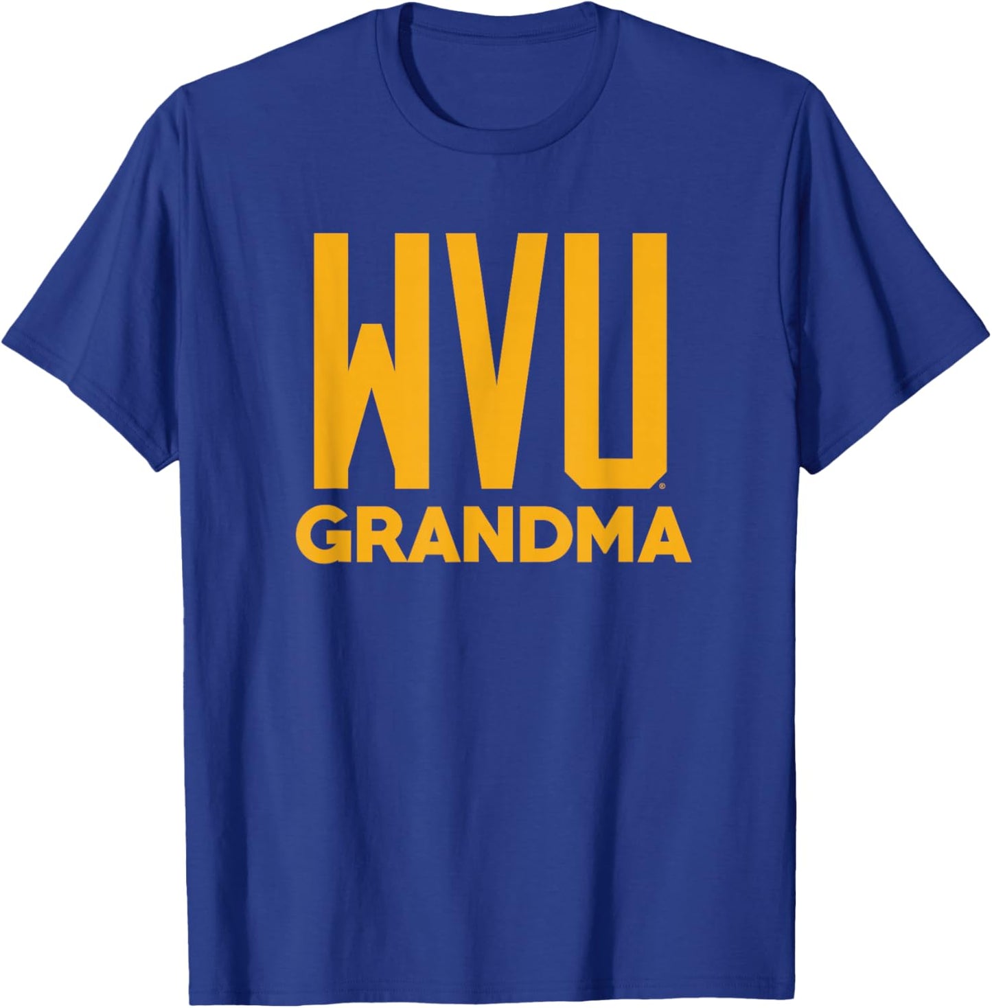 Campus Lab West Virginia University Mountaineers Grandma T-Shirt - T-Shirt | Royal